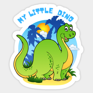 my little dino Sticker